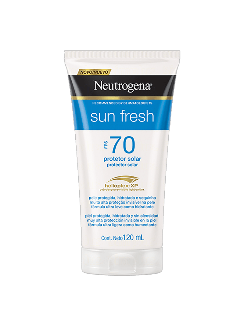 Protetor Solar FPS70 Neutrogena Sun Fresh 120mL
