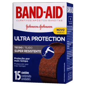 Curativo Band-Aid Ultra Protect 15 Unidades