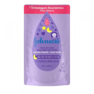 Sabonete Johnson'S Baby Hora do Sono Liquido, Refil, Líquido, refil com 180ml