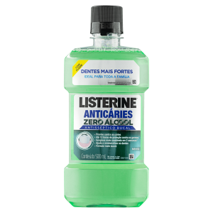 Listerine Anticaries Zero Alcool 500mL