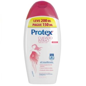 Sabonete Íntimo Líquido Protex Cuidado Íntimo Delicate Care 200mL