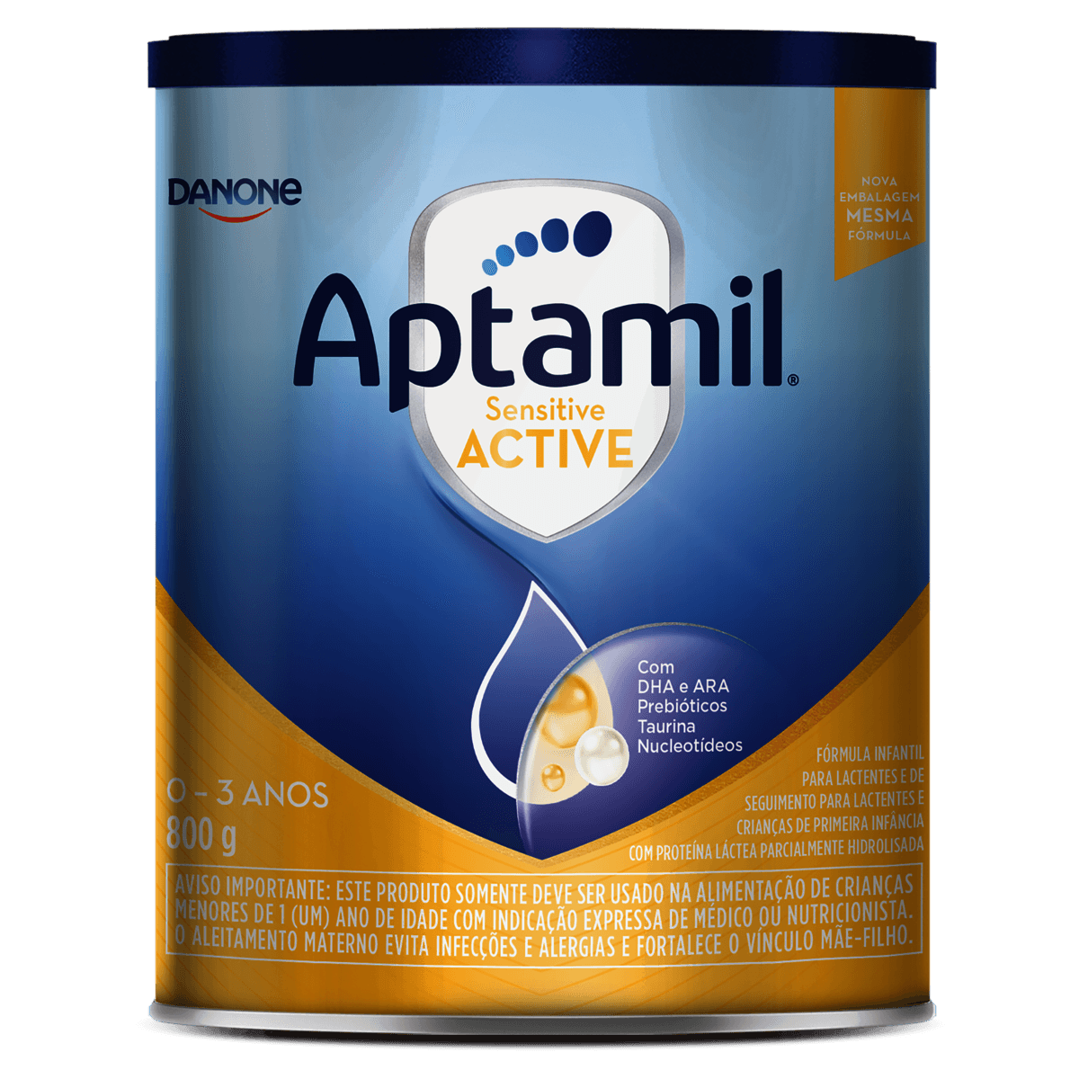 Aptamil Sensitive Active Lata 800g