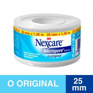 Fita Microporosa Nexcare Original Branco 25mm X 1,35m