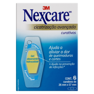 Nexcare Curativo de Cicatrização Avançada com 6 Unidades
