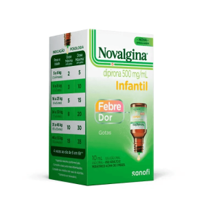 Novalgina 500mg/mL Solução Oral (gotas) Frasco com 10mL