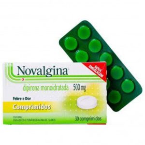 Novalgina 500mg Blíster com 10 Comprimidos