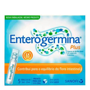 Probiótico Enterogermina Plus 5 Flaconetes com 5mL
