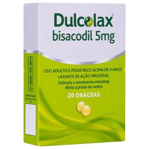 Dulcolax 5mg Comprimido Revestido - Caixa com 20 Drágeas