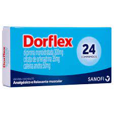 Dorflex 50mg + 300mg + 35mg Comprimido Simples - Caixa com 24 Comprimidos