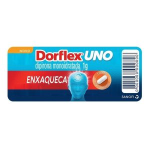 Dorflex Uno 1g Comprimido - Blíster com 4 Comprimidos