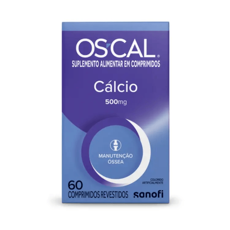 Oscal 500mg 60 Comprimidos Revestidos