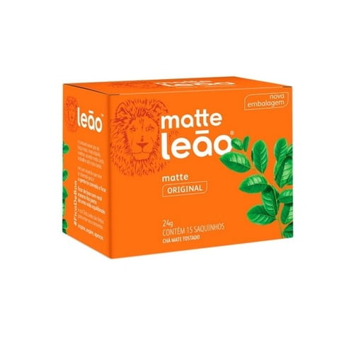 Chá Matte Leão Original Caixa com 15 Sachês