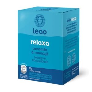 Chá Leão Funcional Relaxa Caixa com 10 Sachês