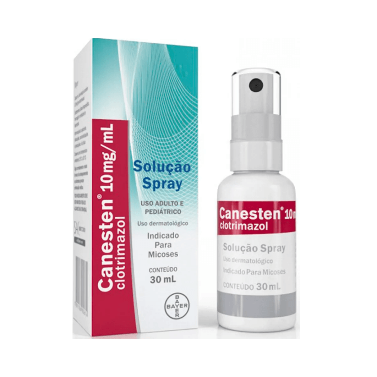 Canesten 10mg/mL Solução Tópica (Spray) - Frasco com 30 mL