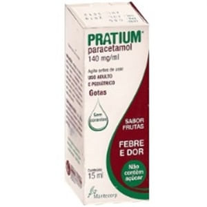 Pratium 140mg/mL Suspensão Oral Frasco com 15mL Sabor Frutas