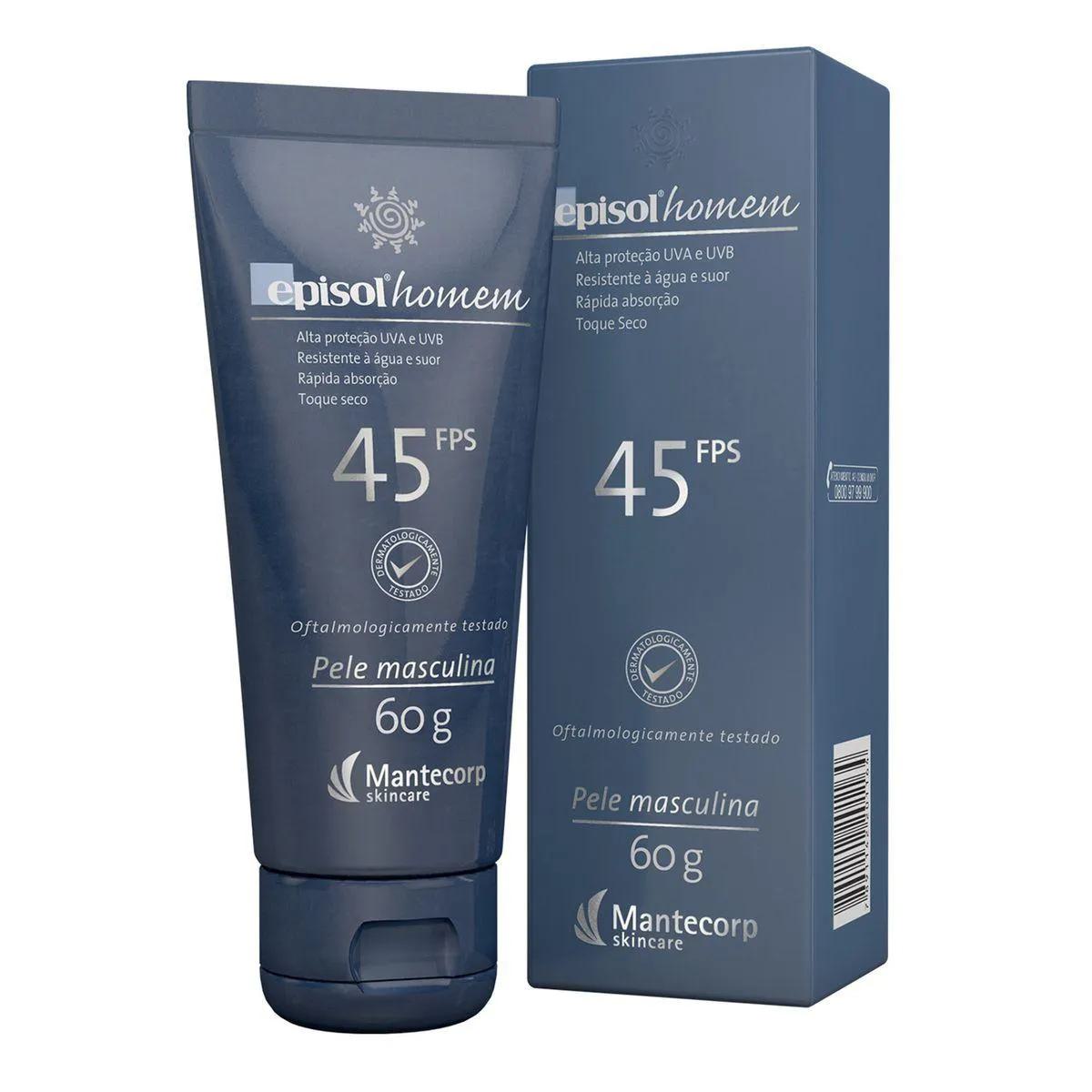 Protetor Solar FPS45 Episol Homem 60G