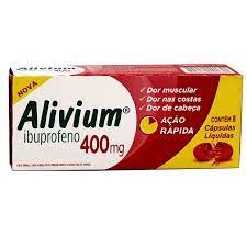 Alivium 400mg Cápsula Mole - Caixa com 4 Cápsulas