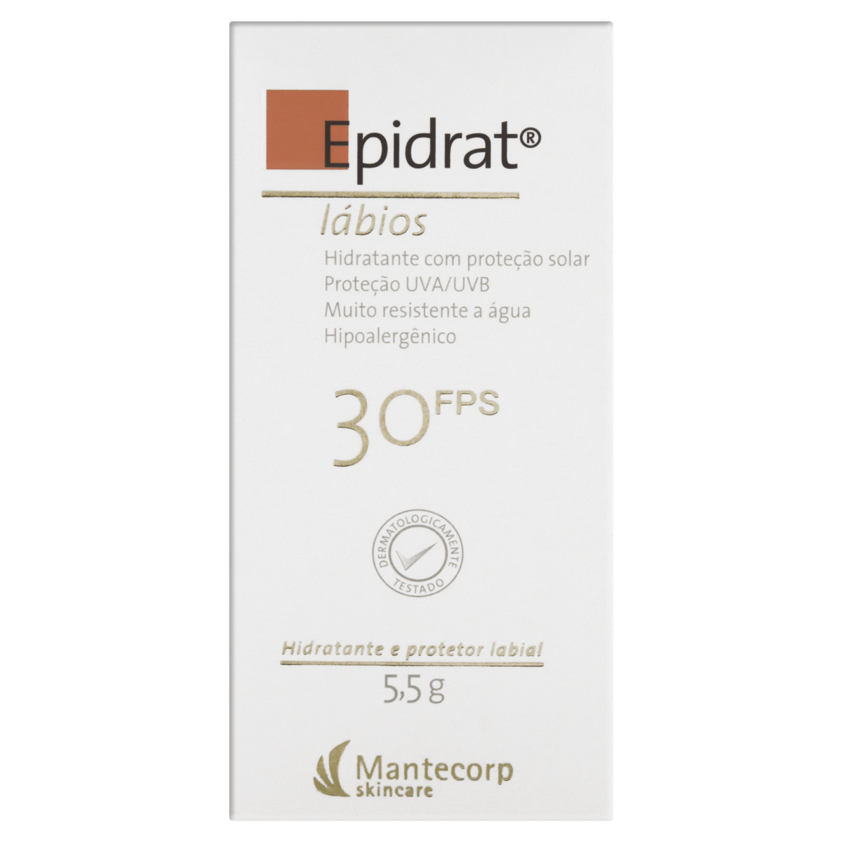 Hidratante Protetor Labial FPS30 Mantecorp Epidrat 5.5g