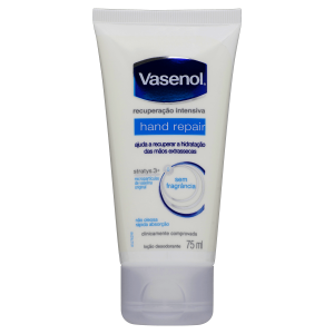 Vasenol Hand Repair sem Fragrância Loção 75mL