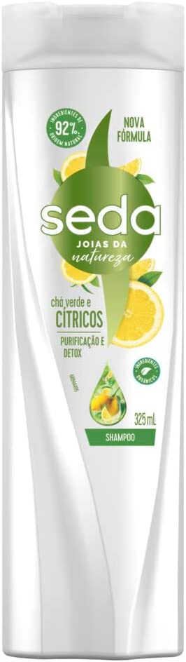 Shampoo Seda Recarga Natural Pureza Detox Com com 325mL