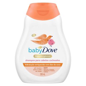 Shampoo Baby Dove Hidratação Enriquecida Cabelos Cacheados 200mL