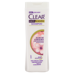 Clear Flor de Cerejeira Shampoo Anticaspa 200mL