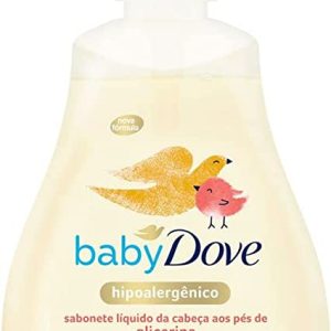 Sabonete Líquido Hidratação Glicerinada Da Cabeça Aos Pés Dove Baby Frasco 400Ml
