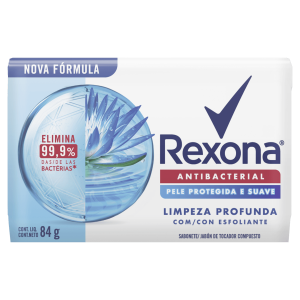 Rexona Antibacterial Limpeza Profunda Sabonete em Barra 84G