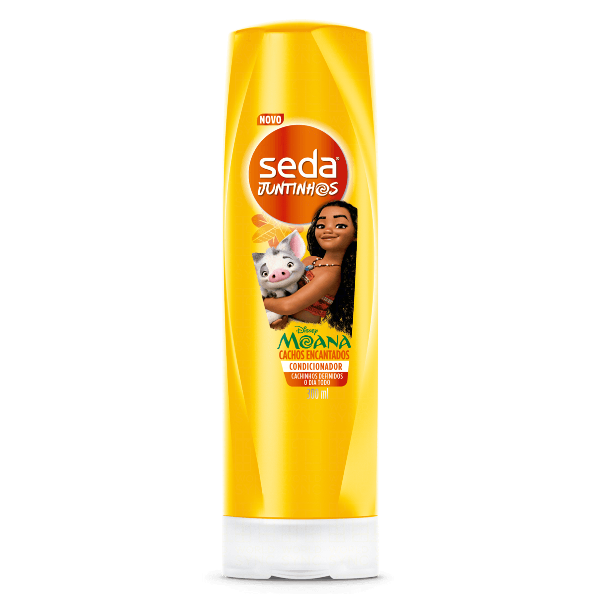 Condicionador Infantil Moana Seda Juntinhos Cachos Encantados Frasco 300mL