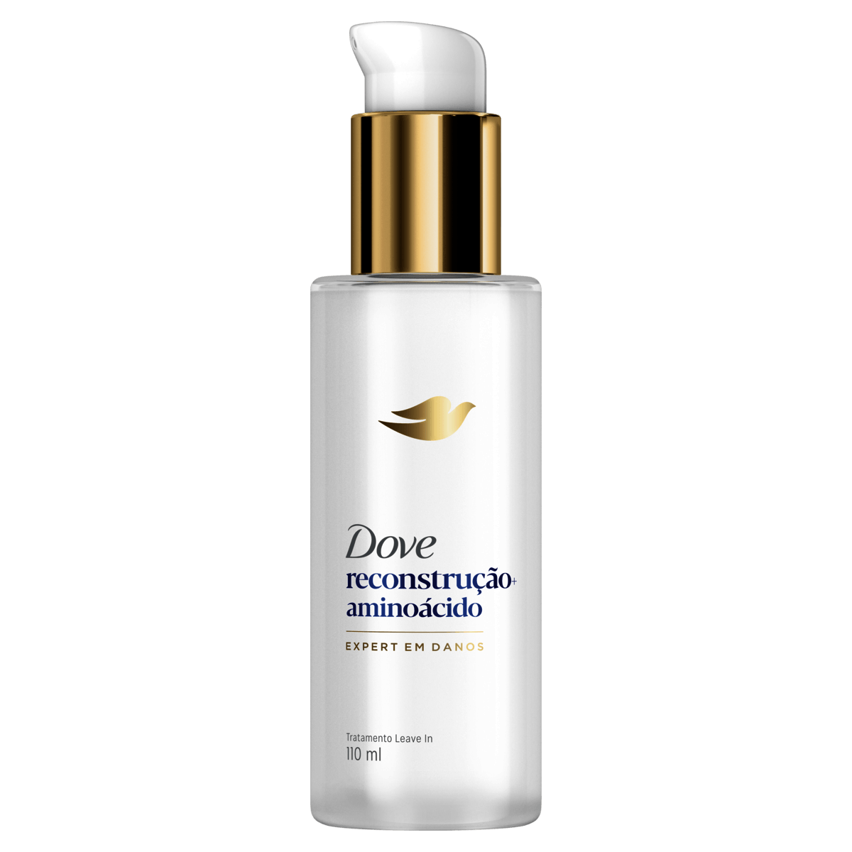 Leave-In Dove Reconstrução + Aminoácido Frasco Pump 110mL