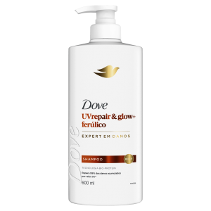 Shampoo Dove UV Repair & Glow + Ferúlico 600mL