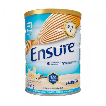 Ensure Sabor Baunilha Lata 850g