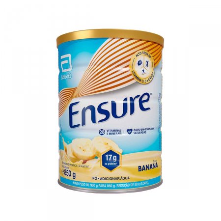 Ensure Sabor Banana Lata 850g