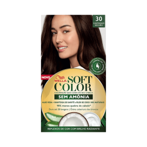Tintura Soft Color N°30 Castanho Escuro