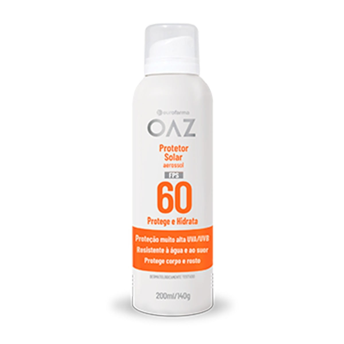 Pós Sol FPS 60 OAZ Aerossol 200mL