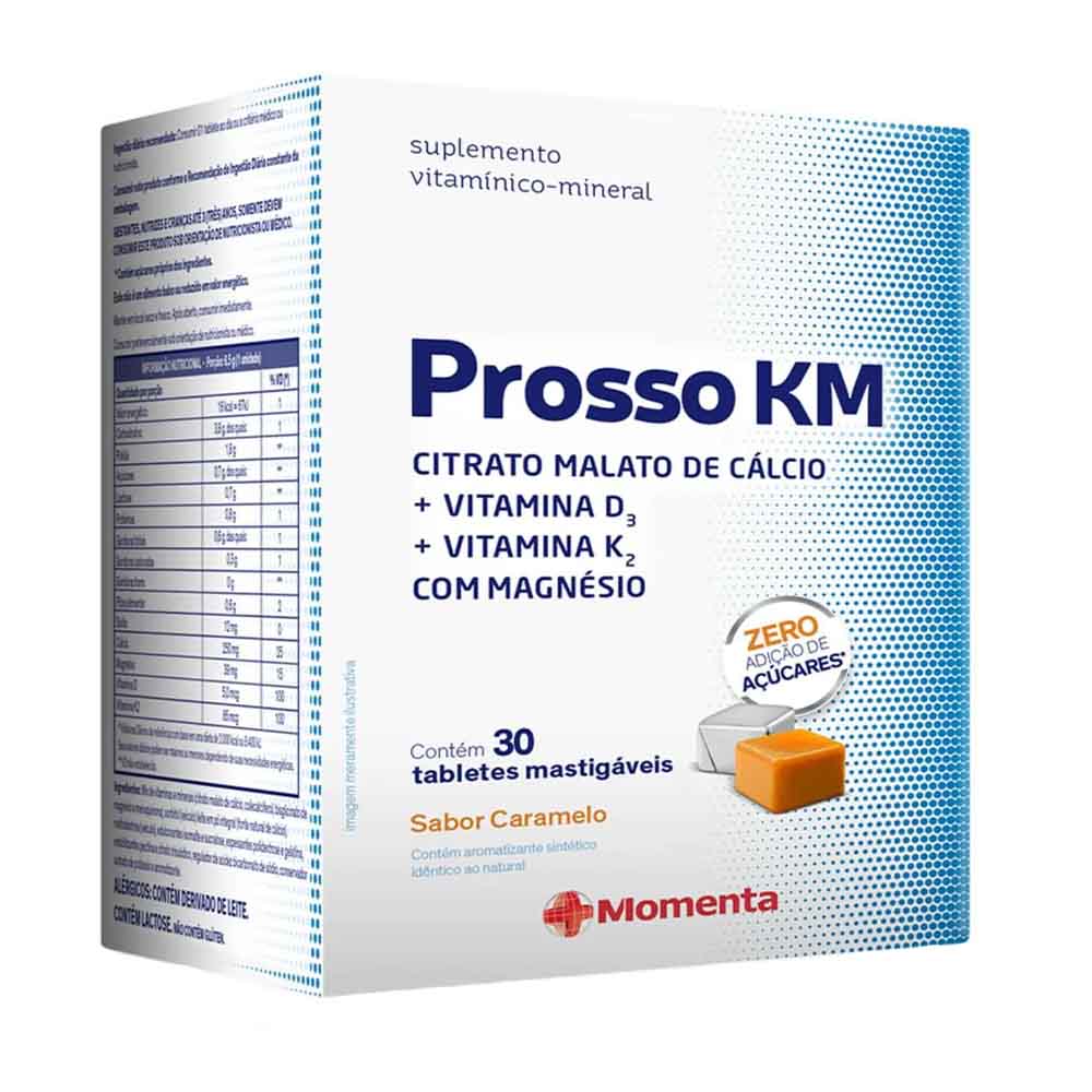 Prosso KM 30 Tabletes Mastigáveis