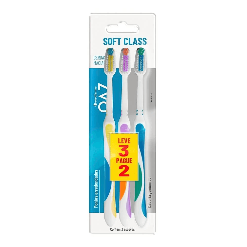 Escova Dental Oaz Soft Class Leve 3 Pague 2