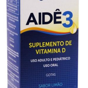 Aidê 3 Sabor Limão 200UI Gotas 20mL