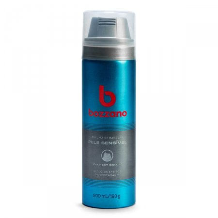 Espuma de Barbear Bozzano pele sensível 190g
