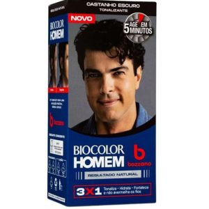 Tonalizante Biocolor Bozzano Homem Castanho Escuro