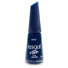 Esmalte Cremoso Risqué Azul Pesadão 8ml
