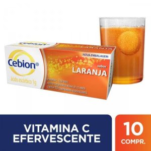 Cebion 1g Comprimido Efervescente - Tubo com 10 Comprimidos