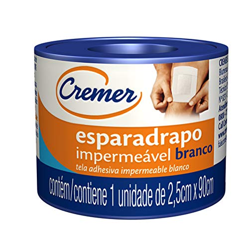 Esparadrapo Impermeavel Cremer 2,5cm x 90cm 1 Unidade