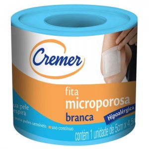 Fita Microporosa 5cm X 4.5m Branca Cremer
