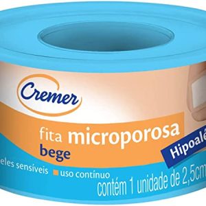 Fita Microporosa 2.5cm X 4.5m Bege Cremer
