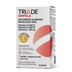 Suplemento Alimentar Triade Ampola 3mL