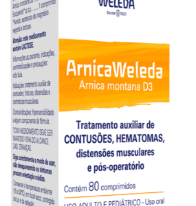 Arnica 185mg Comprimido - Caixa com 80 Comprimidos