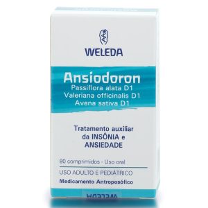 Ansiodoron 0.333g + 0.05g + 0.25g Comprimido - Caixa com 80 Comprimidos