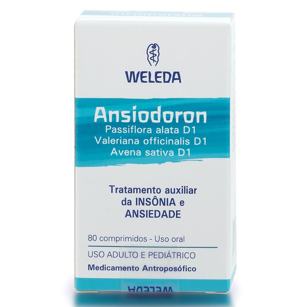 Ansiodoron 0.333g + 0.05g + 0.25g Comprimido - Caixa com 80 Comprimidos
