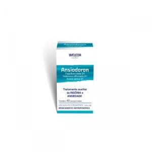 Ansiodoron 0.333g + 0.05g + 0.25g Comprimido - Caixa com 40 Comprimidos